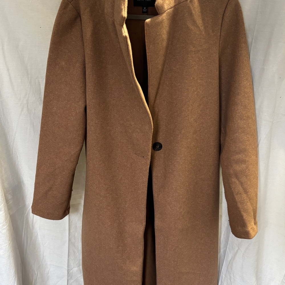 Elegant Brown Women's Coat